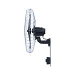 Ventilador de Parede 60cm Preto Cromado Bivolt 200W Ventisol