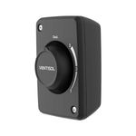 Ventilador de Parede 60cm Preto Cromado Bivolt 200W Ventisol