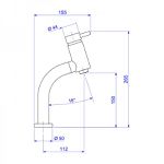 MISTURADOR MONOCOMANDO BANHEIRO 2875.C.LNK LINK DECA