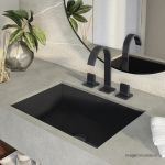 Misturador Lavatório Deca B.alta Polo Black Noir 1877.BL33.NO
