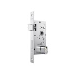 Fechadura Externa 803/21 Roseta Quadrada Inox Cromado Stam
