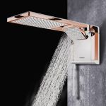 Chuveiro Eletrônico Acqua Duo Branco/Rose Gold Lorenzetti