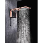 Chuveiro Eletrônico Acqua Duo Black/Rose Lorenzetti