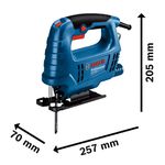 Serra Tico Tico Profissional 500w 127v Gst680 Bosch