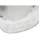 CAPACETE PROTEÇÃO COM CARNEIRA BRANCO CA31469 PLASTCOR