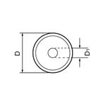 DISCO DIAMANTADO TURBO CORTAG 180 MM