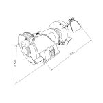 Moto Esmeril 260 W 5" Tramontina MASTER Bivolt Profissional