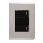 INTERRUPTOR 2T SIMPLES LIZ FENDI COM GRAFITE TRAMONTINA
