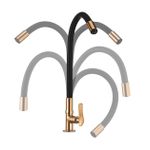 Torneira Lorenzetti Bica Flexível Loren flex Rose Gold 1177