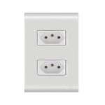 Tomada dupla 20a 2P+T 250V Liz modulado Tramontina