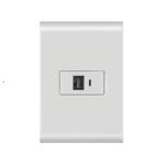 CONJUNTO PLACA + MODULO DE REDE RJ45 - TRAMONTINA LIZ
