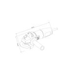 Esmerilhadeira Elétrica 800 W 4.1/2 Tramontina 127V
