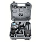 Parafusadeira Furadeira 12v 16 Pçs Bateria Maleta Tramontina