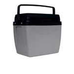 CAIXA TERMICA 34 LTS PRAIA PISCINA CHURRASCO CINZA MOR