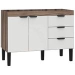 GABINETE FLAMINGO COR TAMARINDO/BR EM MADEIRA 134CM COZIMAX