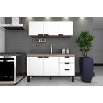 GABINETE FLAMINGO COR TAMARINDO/BR EM MADEIRA 134CM COZIMAX