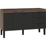 GABINETE FLAMINGO COR TAMARINDO/PR EM MADEIRA 154CM COZIMAX