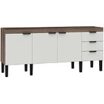 GABINETE FLAMINGO COR TAMARINDO/BR EM MADEIRA 174CM COZIMAX