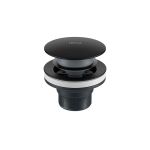 Válvula Para Lavatório Deca Click 1601.bl.cli.mt Black Matte
