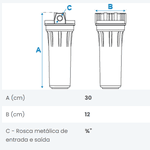 Filtro para Caixa d’Água 9.3/4 Fortlev