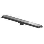 RALO LINEAR INVISIVEL 70CM-GRELHA CROMADA TIGRE