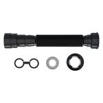 Sifão Tubo Extensivo Sanfonado Preto Universal Blukit