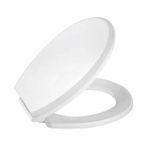 Assento Oval Universal Branco S. Close Easy Clean Tigre Pp