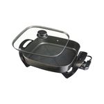 Panela Elétrica Mangiare 30cm 1500W Preto 127V Agratto