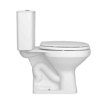 Kit completo bacia com caixa acoplada Aspen Dualflush Deca KP.751.17