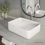 CUBA APOIO DECA RETANGULAR 40CM BRANCO L13040