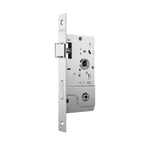 Fechadura Externa 803/35 Roseta Quadrada Inox Escovado Stam