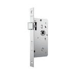 Fechadura Banheiro WC 823/35 Roseta Quadrada Inox Escovado Stam