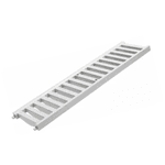 GRELHA PARA CALHA DE PISO BRANCA 13X50CM - 3 TON