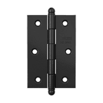 Kit 3 Dobradiças Aço Pino Bola 3 1/2" X 2 5/16" Preto Fosco Stam