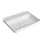 Cuba de Sobrepor Deca com Mesa Retangular 50cm Slim