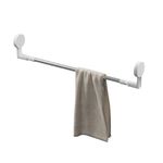 Porta Toalha 60cm com Adesivo Astra Branco