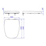 Assento Termofixo Deca Com Slow Close Monte Carlo Ap.816.17