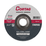 Disco de Corte Desbaste 115 Mm 4.1/2x1/4 7/8" Cortag
