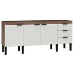 GABINETE FLAMINGO COR TAMARINDO/BR EM MADEIRA 154CM COZIMAX