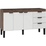 GABINETE FLAMINGO COR TAMARINDO/BR EM MADEIRA 154CM COZIMAX