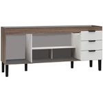 GABINETE FLAMINGO COR TAMARINDO/BR EM MADEIRA 154CM COZIMAX
