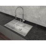 Misturador Monocomando Tramontina Versatile Inox Bica Móvel