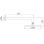 Ducha Fria Lorenquadra Plus Parede 7034 R16 - Lorenzetti