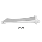 Cano Braço De Duchas Chuveiro Cinza 30cm Lorenzetti