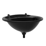 Lavatório Plástico Plastico 3,8 litros 36x28cm Preto Astra