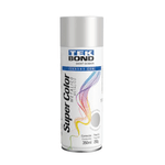 Tinta Spray Super Color Prata Metalico Uso Geral 350ml TekBond
