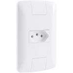 Tomada Simples 10a 4x2 250v Aria - Tramontina Cor Branco