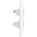 Interruptor Simples Com Tomada 10a 4x2 6a 250v Aria - Tramontina Cor Branco