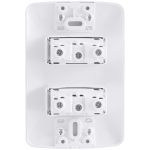 Tomada Dupla 10a 4x2 250v Aria - Tramontina Cor Branco