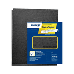 Kit Com 25 Lixa D'Água Tigre Ref.600 Grão P120